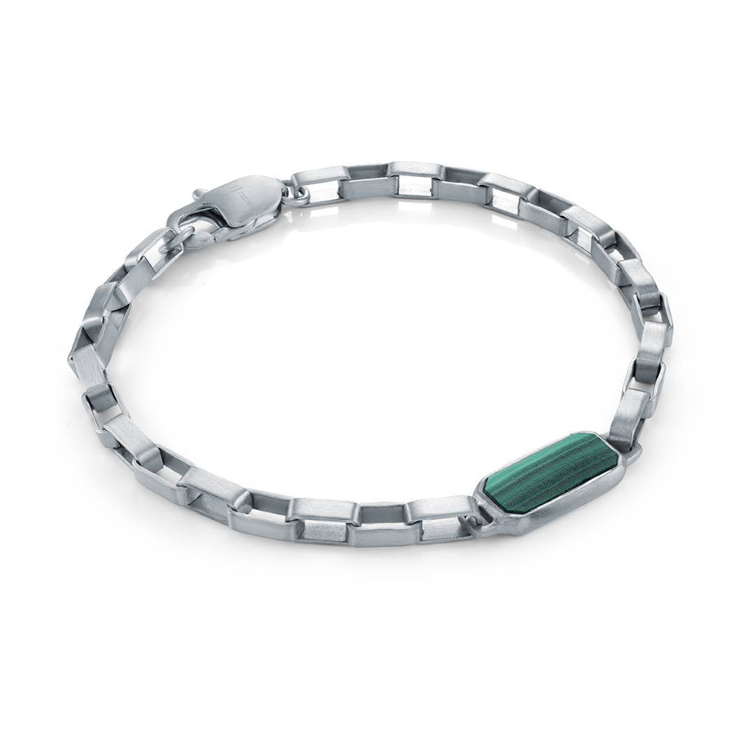 REC-LINK ID PLATE BRACELET
