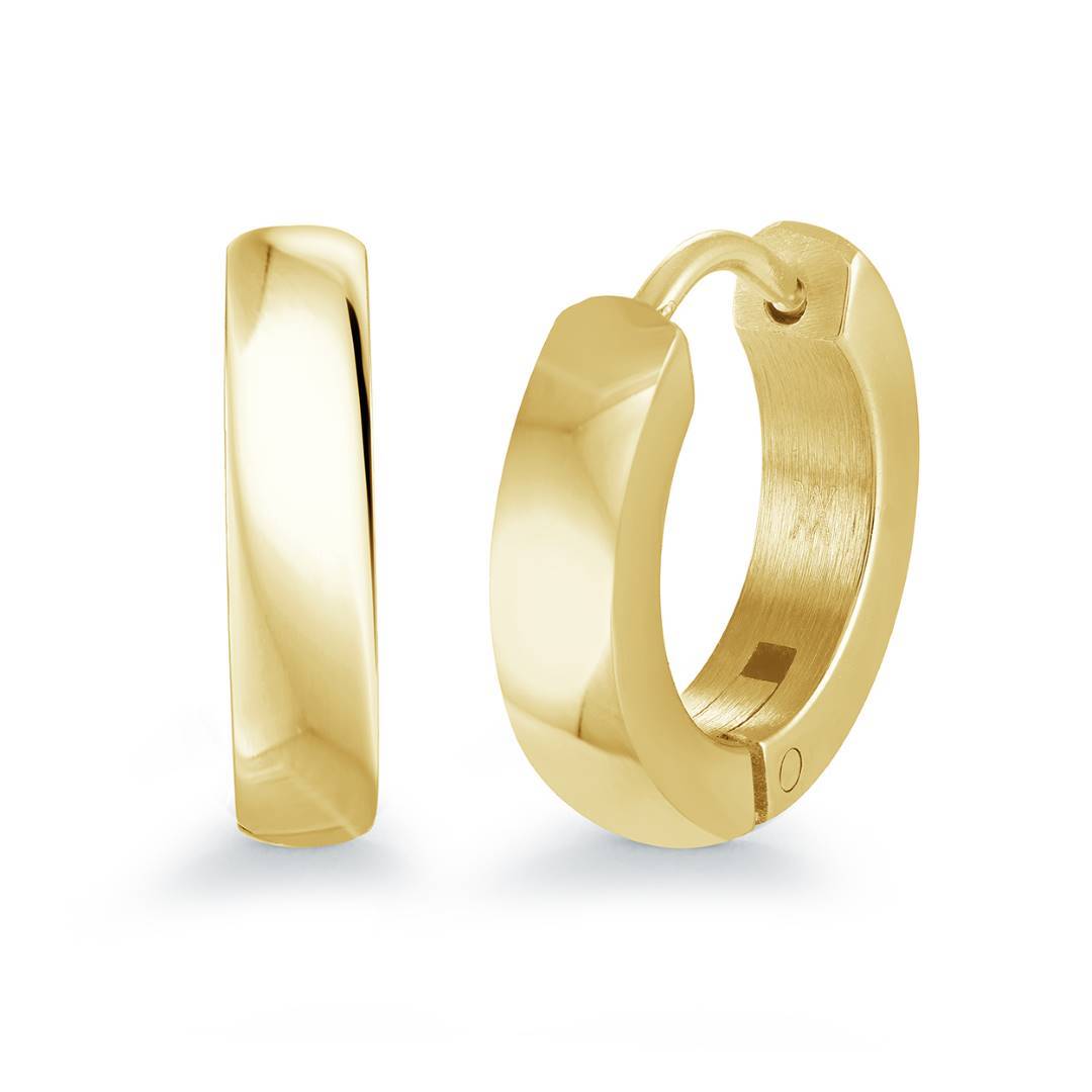 14MM HUGGIE EARRINGS