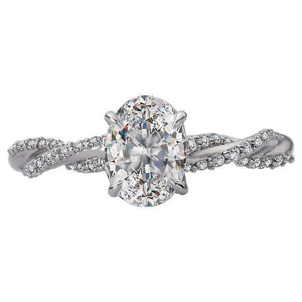 Classic Semi-Mount Diamond Ring