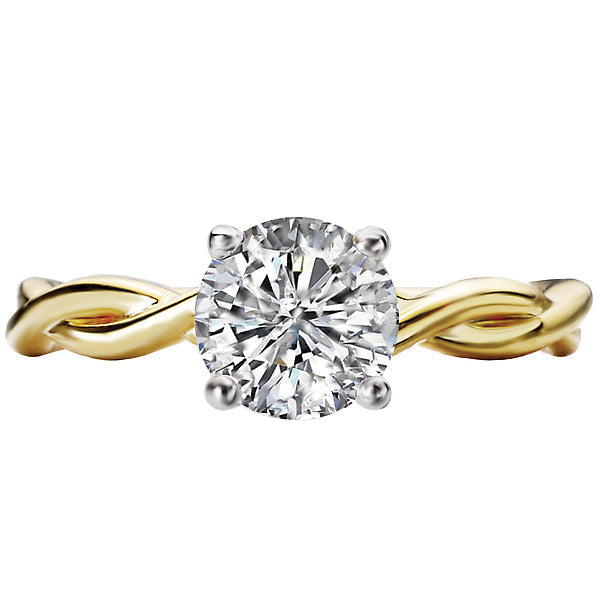 Halo Diamond Engagement Ring