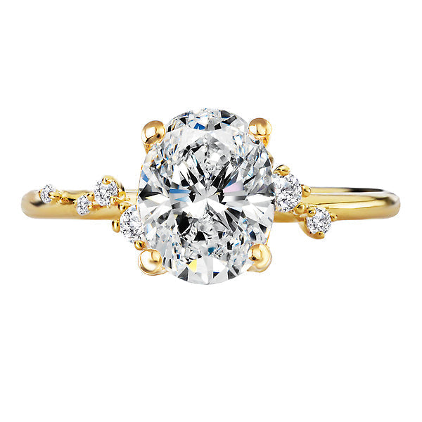Diamond Semi-Mount Engagement Ring
