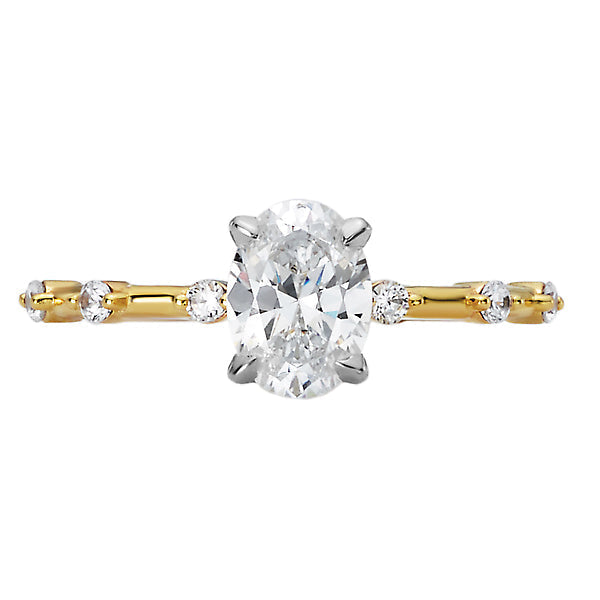 Semi-Mount Diamond Engagement Ring