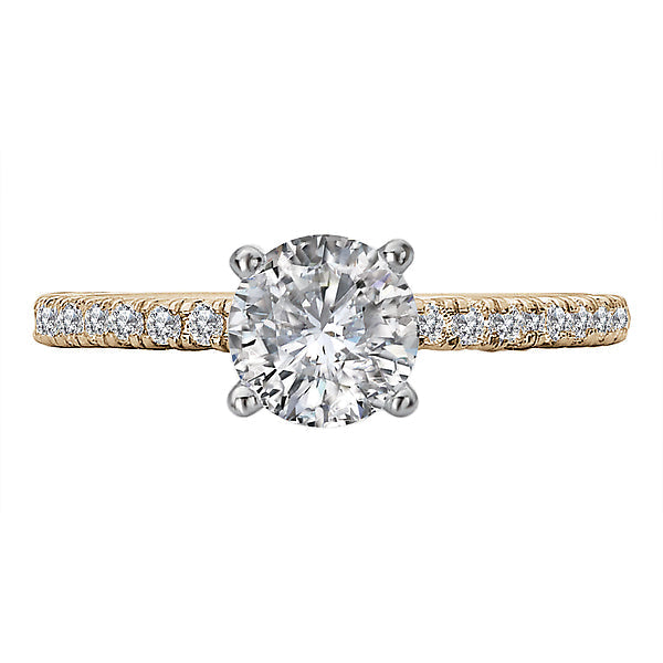 Semi-Mount Diamond Engagement Ring