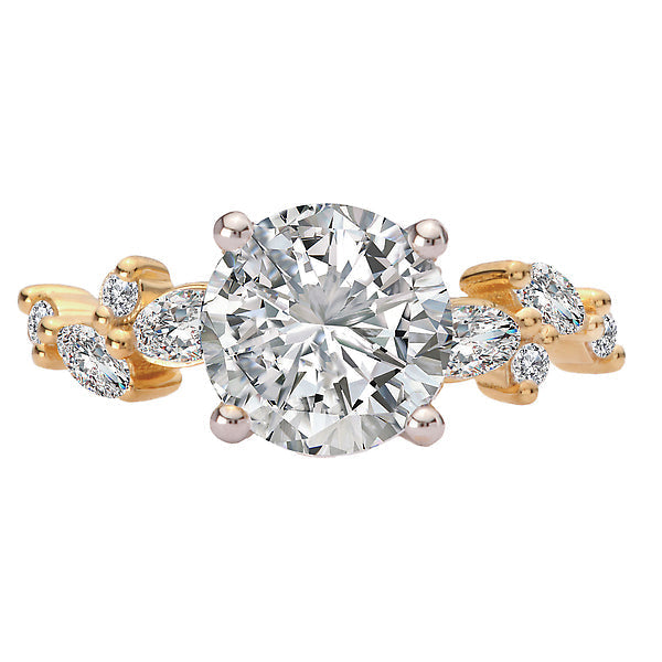 Semi-Mount Diamond Engagement Ring