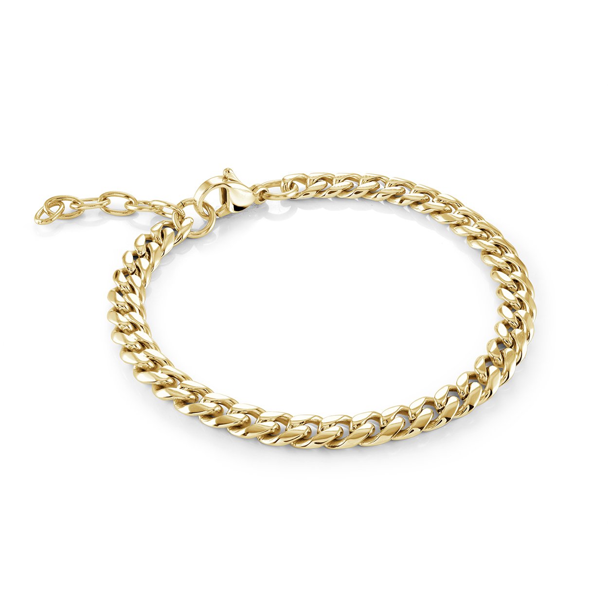 JUNIOR 4.6MM-CURB BRACELET