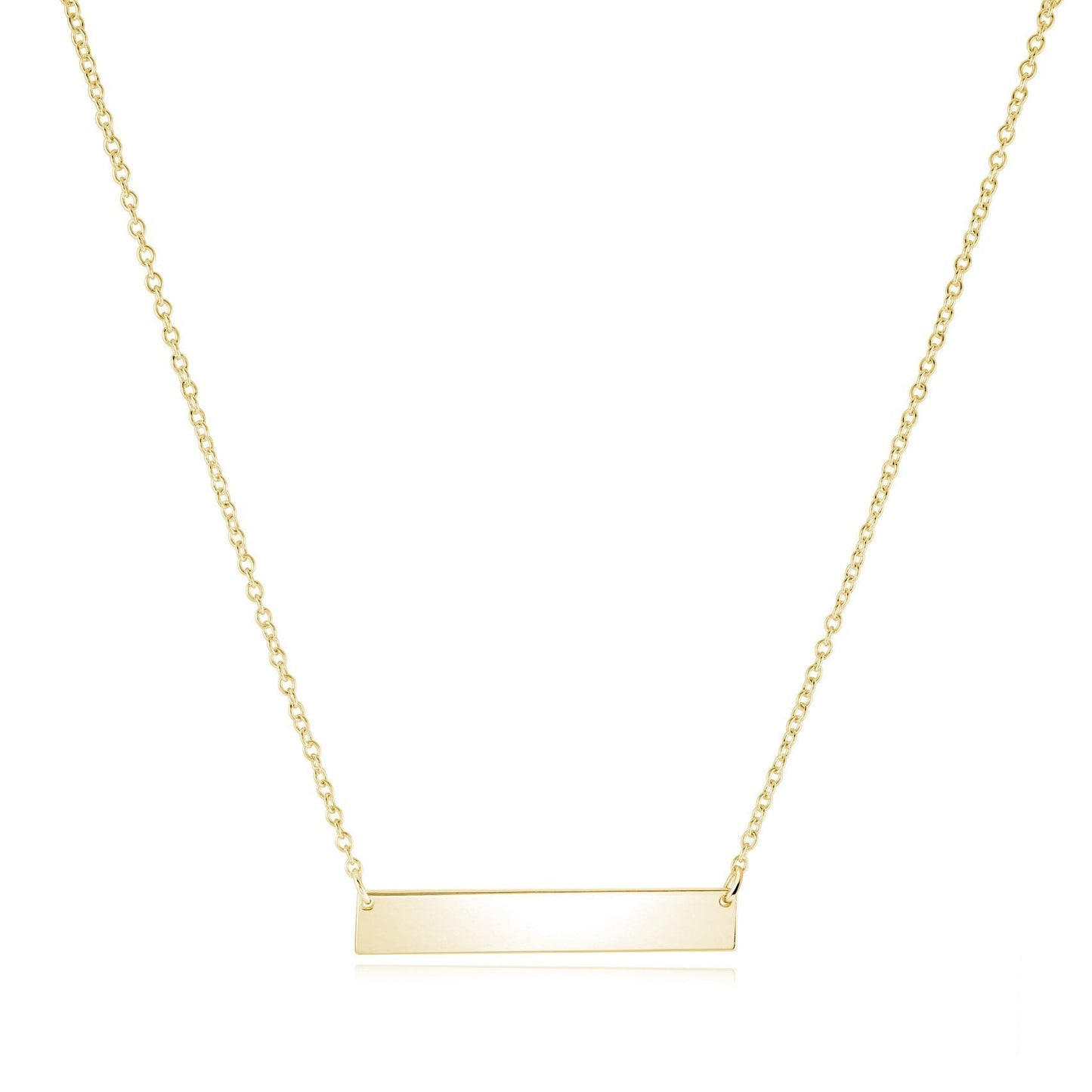 BAR PLATE NECKLACE