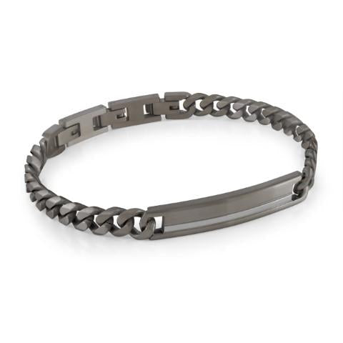 8MM CURB ID BRACELET