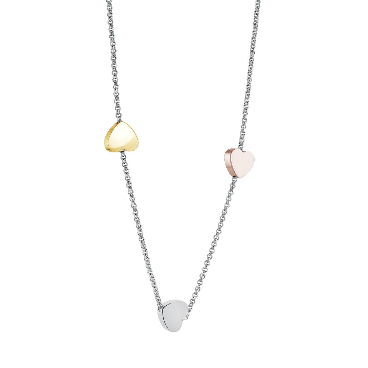 TRIPLE HEART NECKLACE