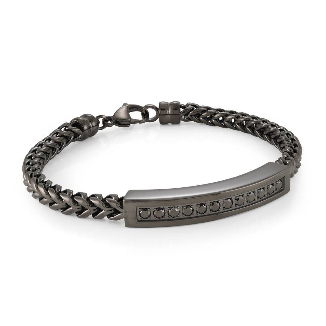 5MM FRANCO ID-PLATE BRACELET