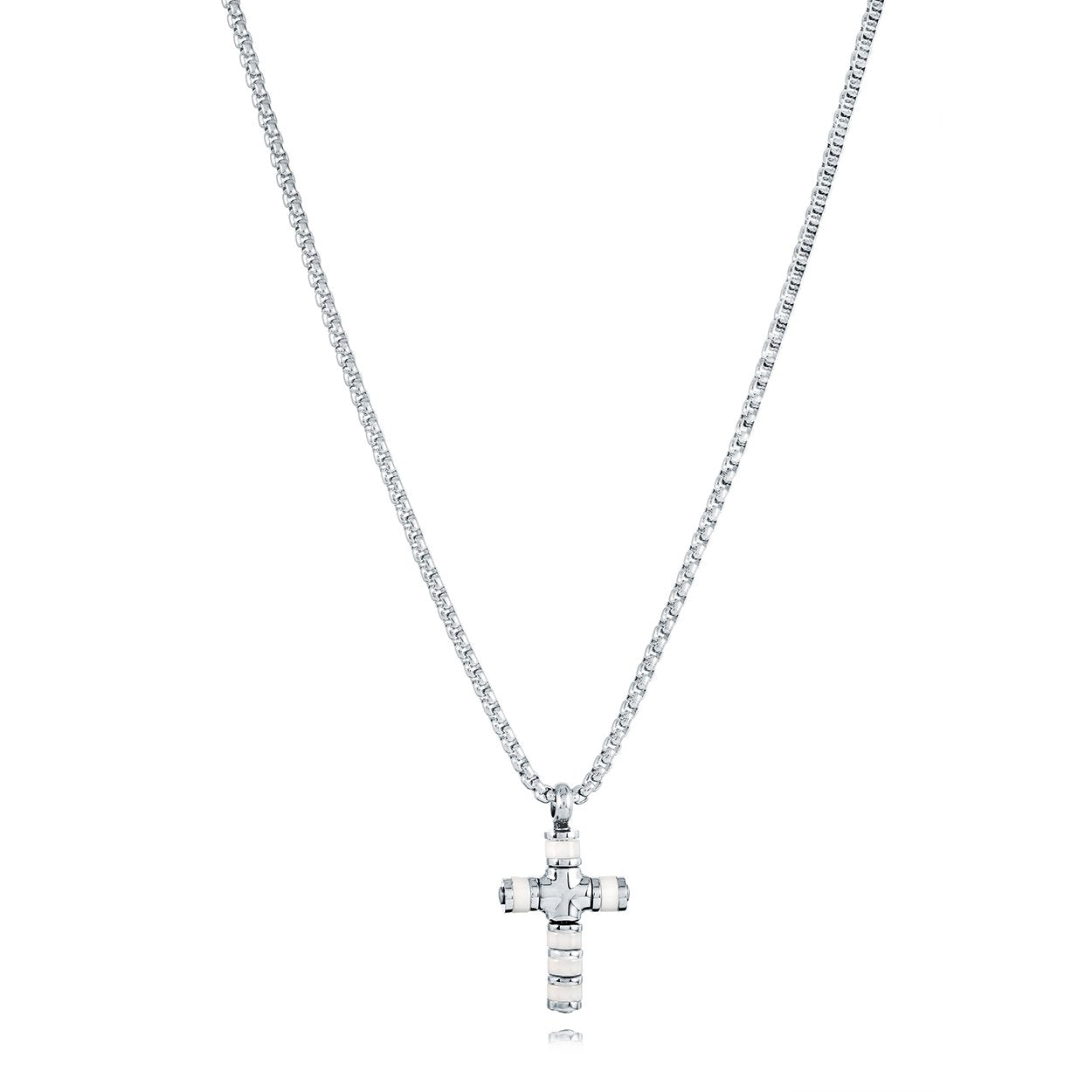 CERAMIC MICRO CROSS PENDANT