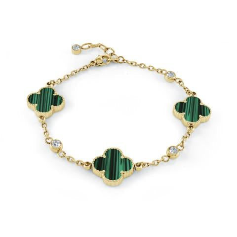 REVERSIBLE CLOVER BRACELET