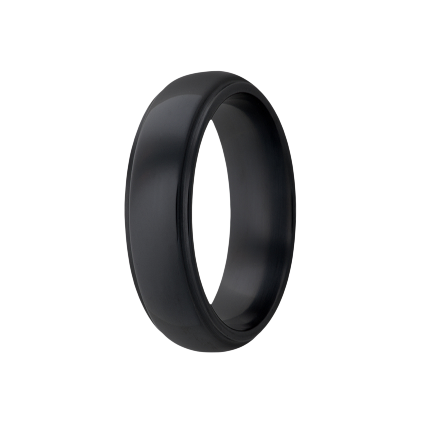 Cobalt Comfort Fit Polished Top Ring