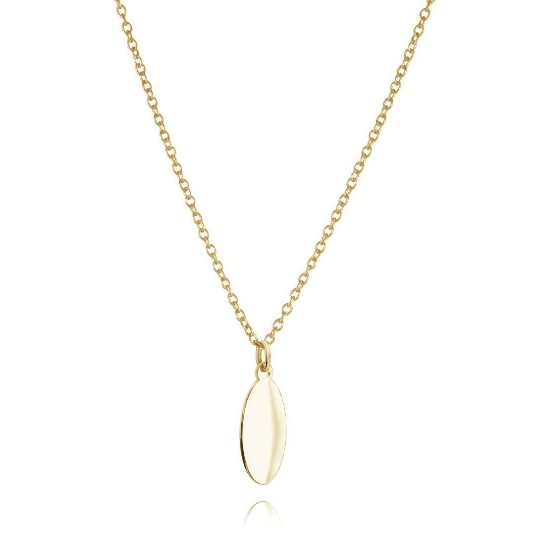 OVAL PLATE NECKLACE
