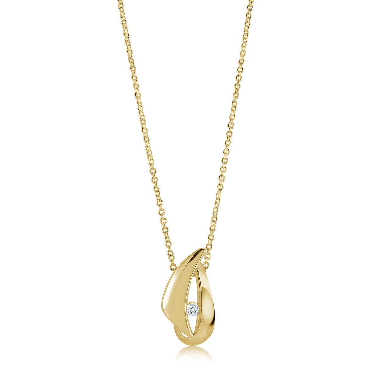 SINGLE CZ PENDANT
