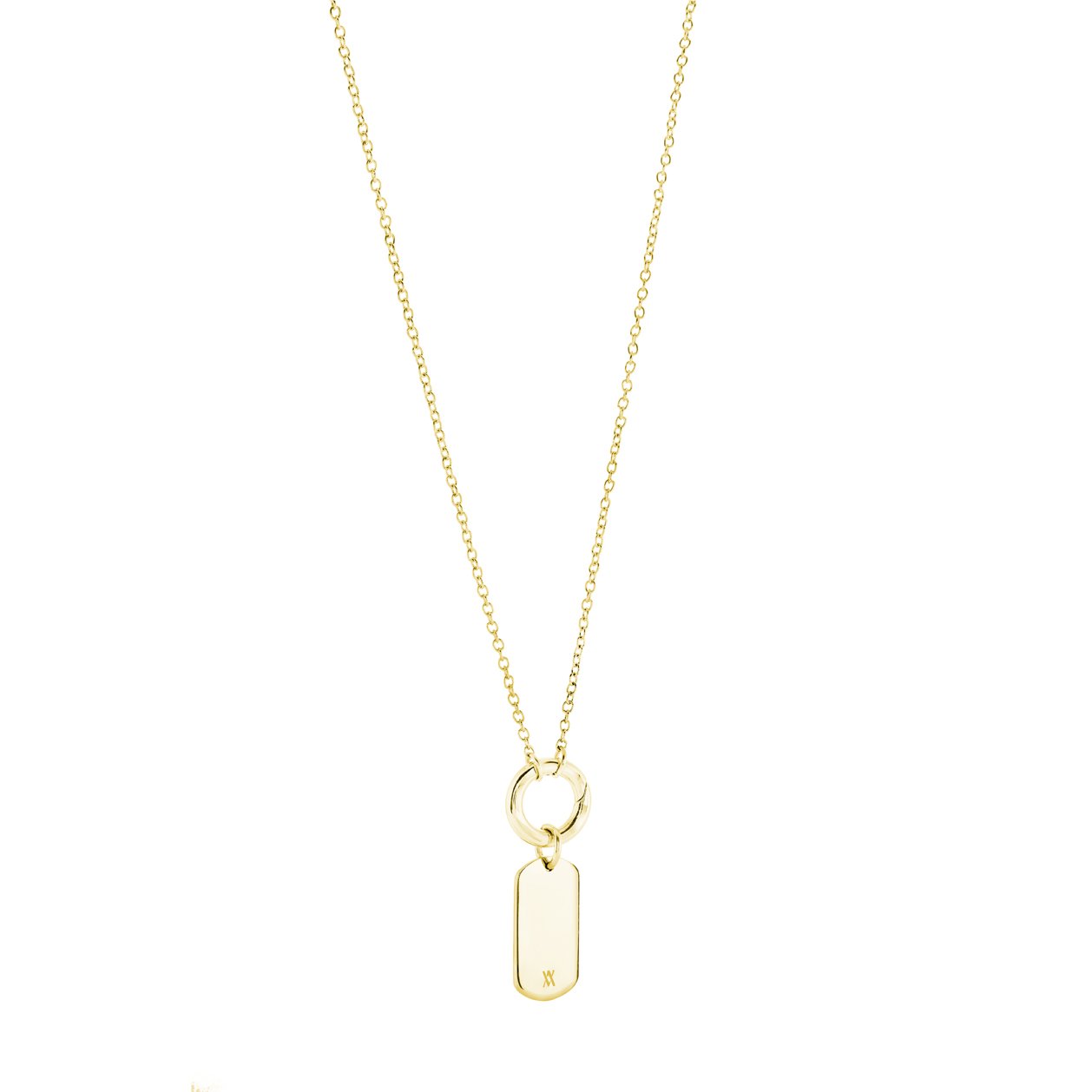 MICRO-DOGTAG NECKLACE