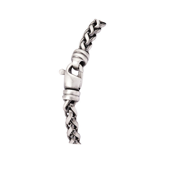 Italian Sterling Silver Wheat Bracelet