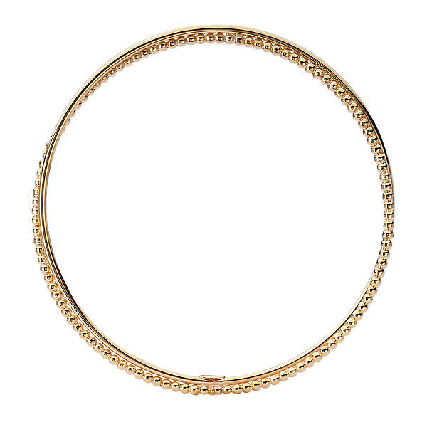 Italian Gold Plated Intertwined Bangle