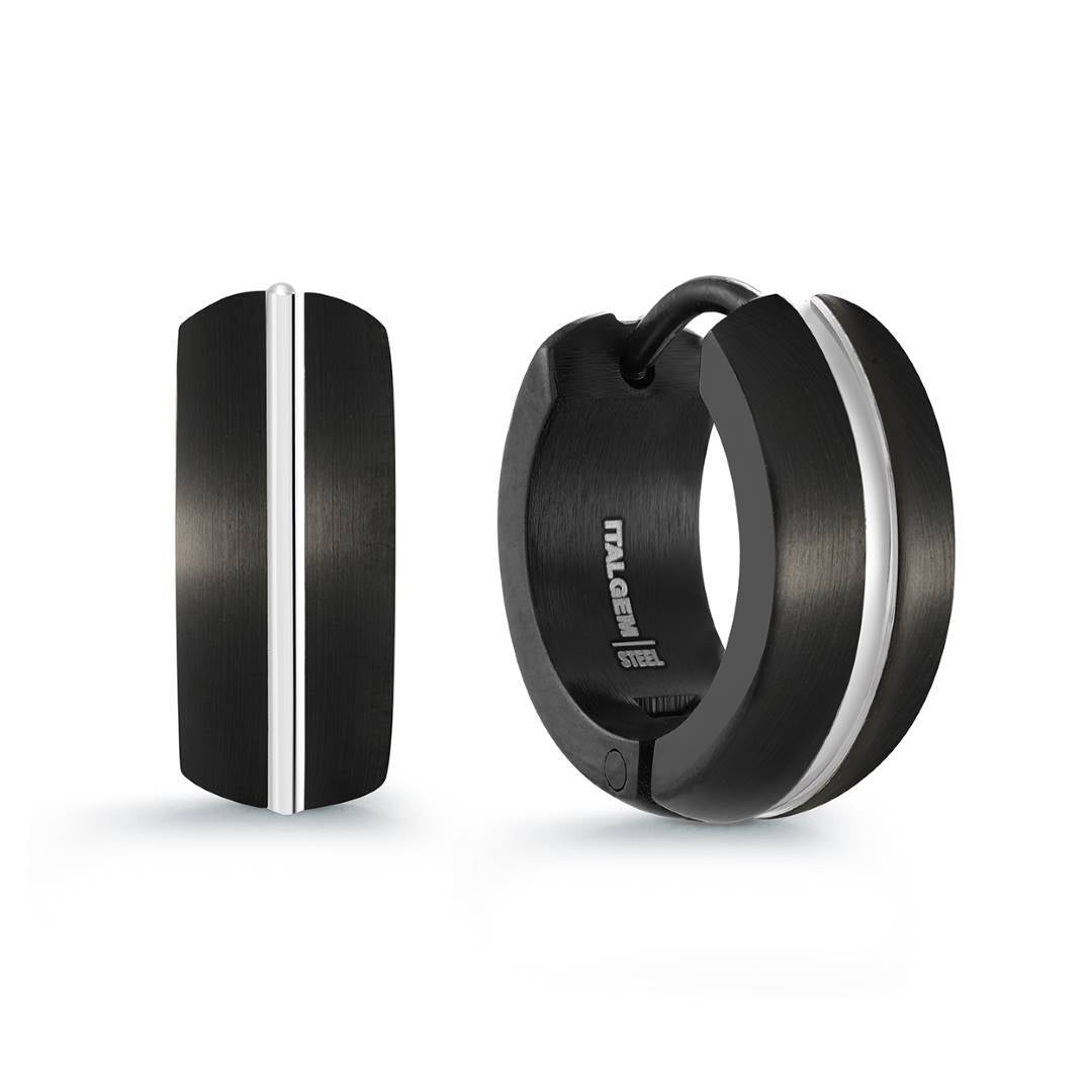 WHITE LINE EARRINGS