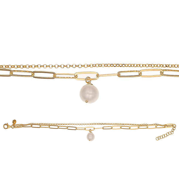 Italian Gold Plated Sterling Silver Bracelet