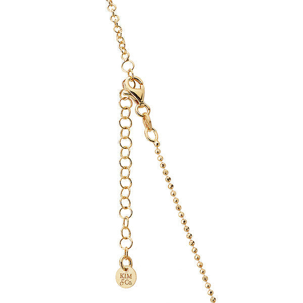 Italian Gold Plated Heart Necklace
