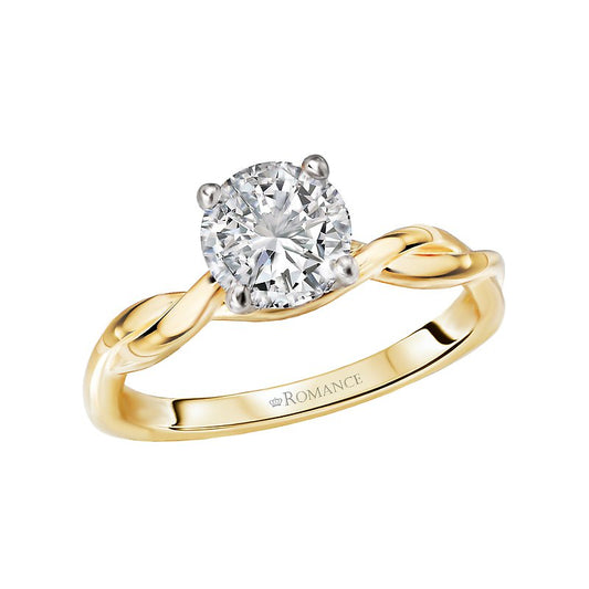 Romance Halo Diamond Engagement Ring