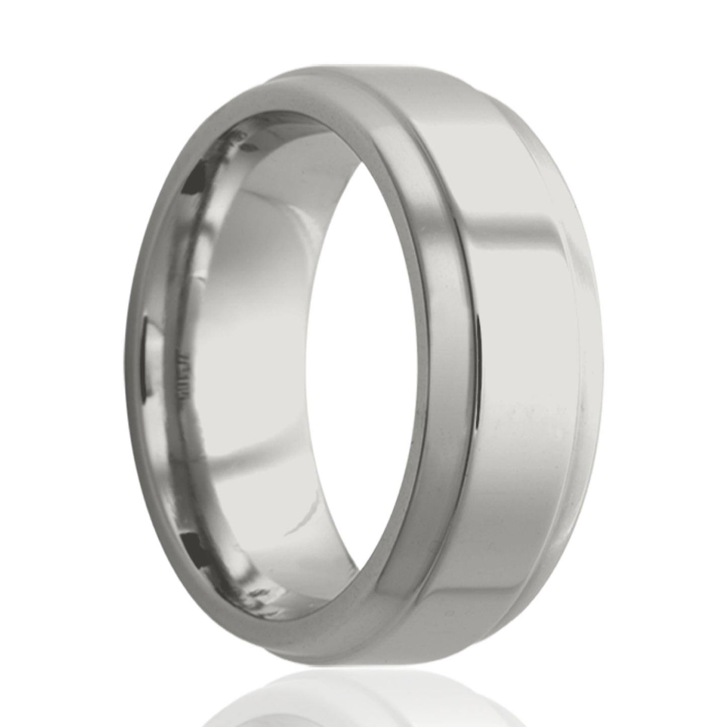 Cobalt Comfort Fit Ring with Polished Finish