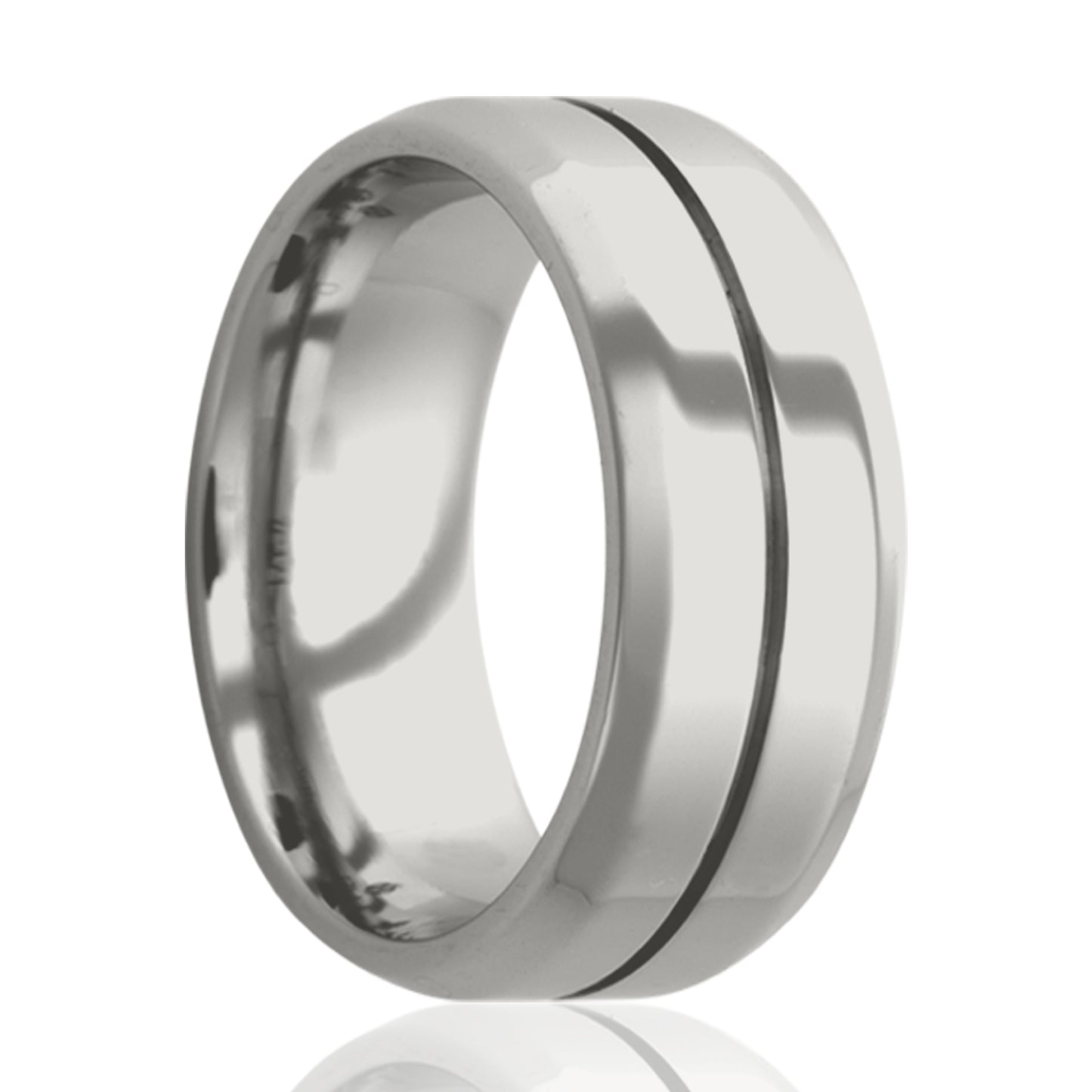 Cobalt Comfort Fit Ring with Polished Finish