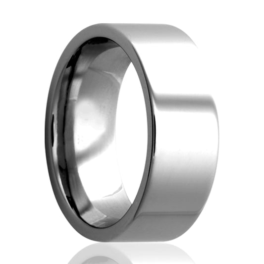 Tungsten Comfort Fit Polished Ring - Quick Ship