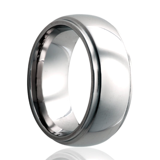 Tungsten Comfort Fit Ring Polished Finish