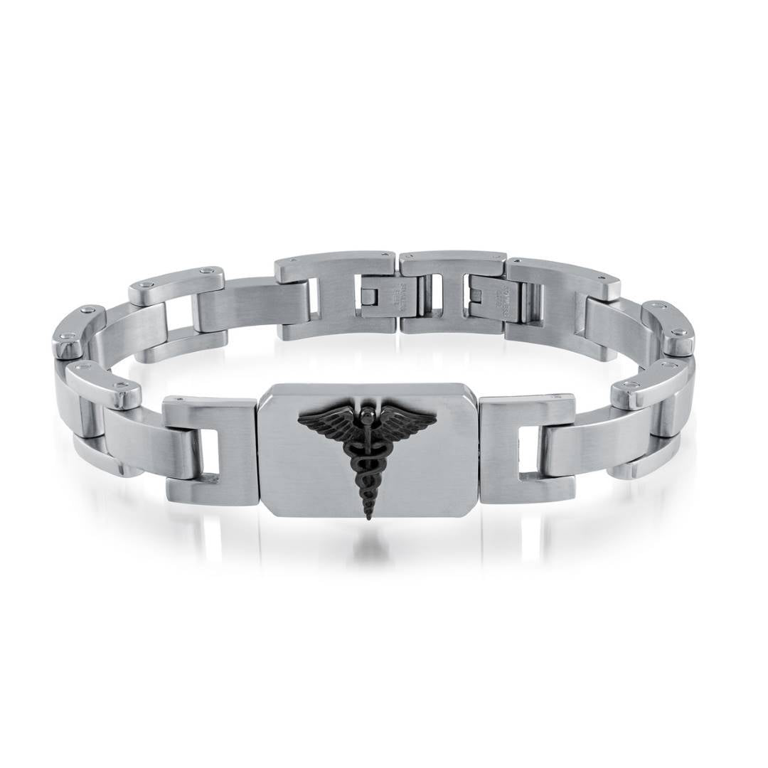 SWIVEL MEDIC ALERT BRACELET