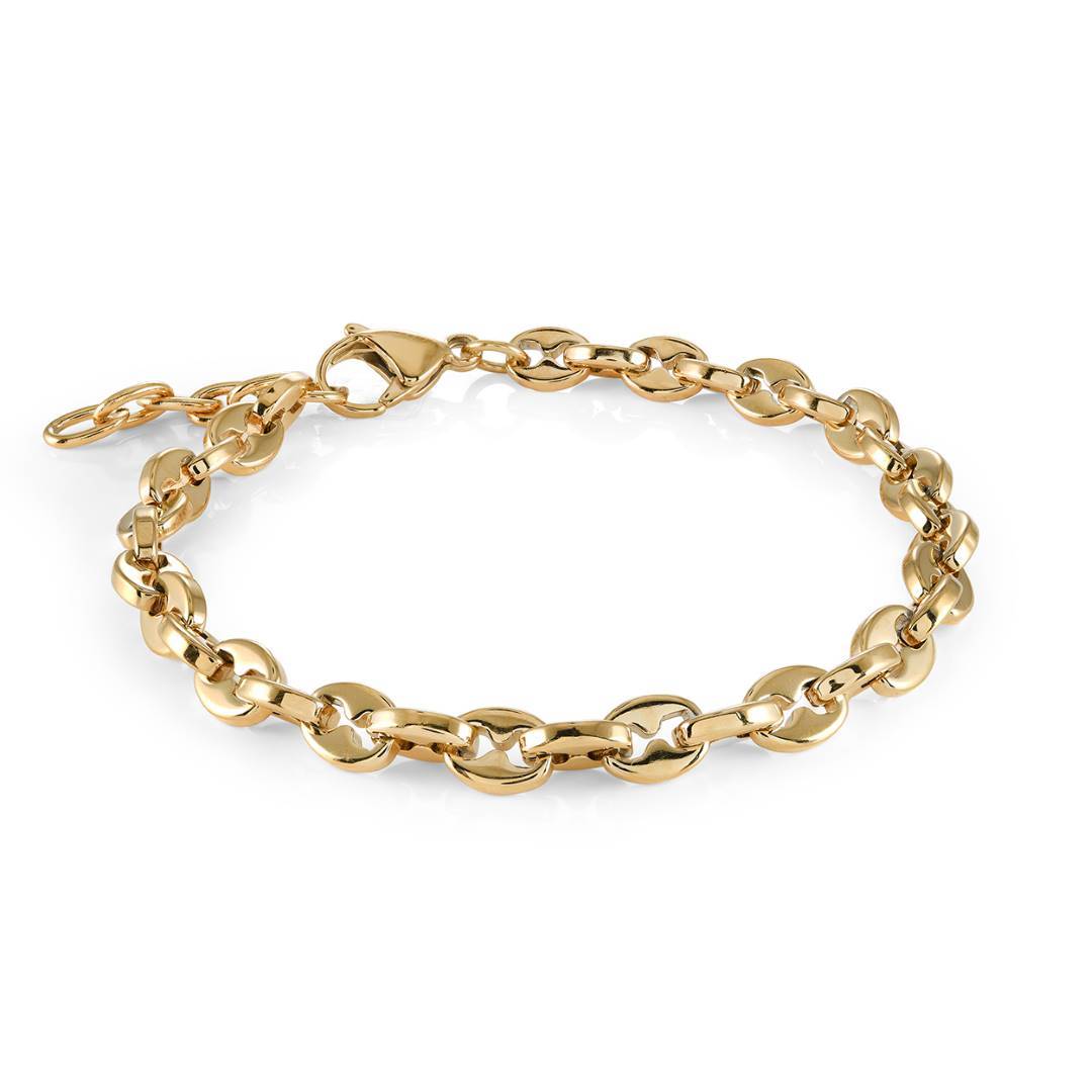 6MM-BEAN-LINK BRACELET