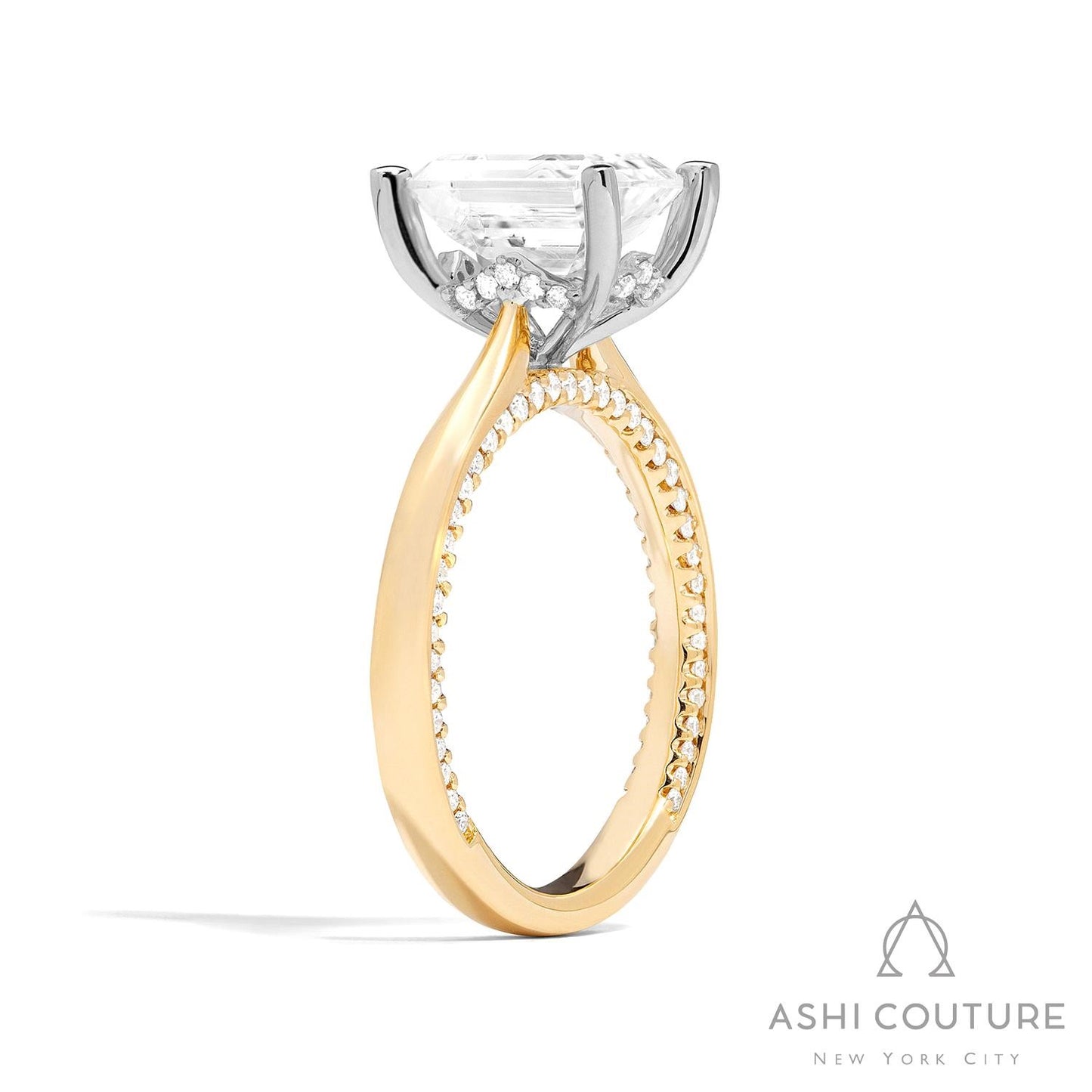 Couture Solitaire Semi-Mount Engagement Ring