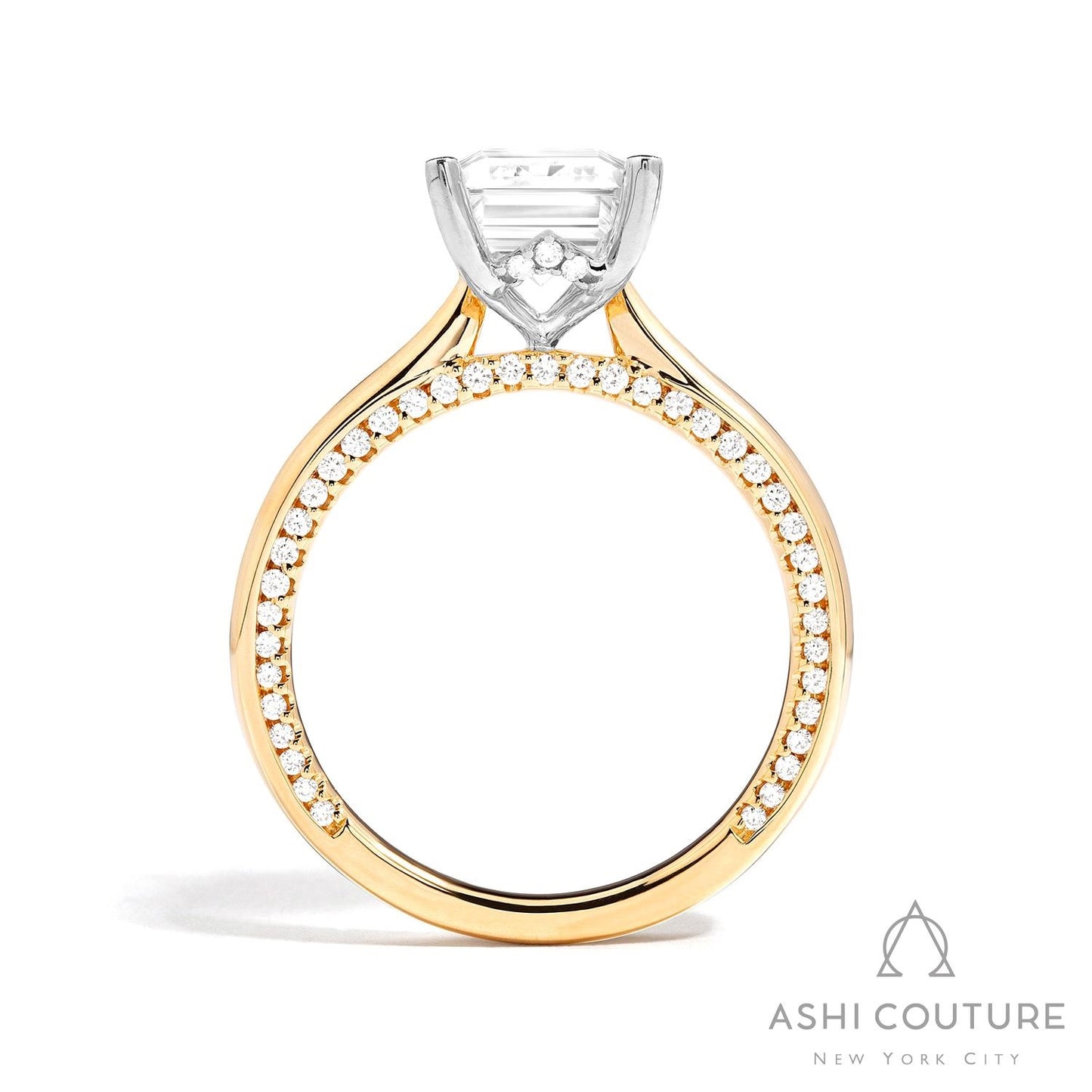 Couture Solitaire Semi-Mount Engagement Ring