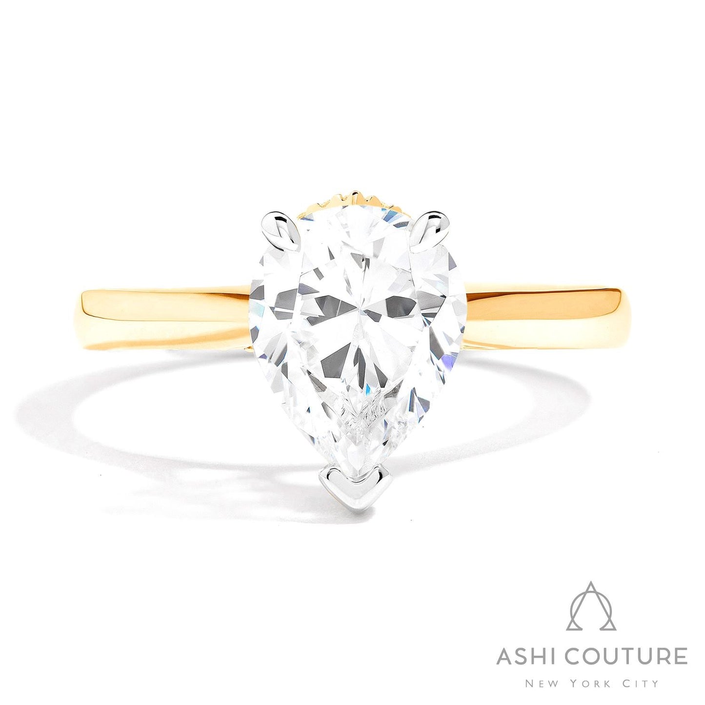 Couture Solitaire Semi-Mount Engagement Ring
