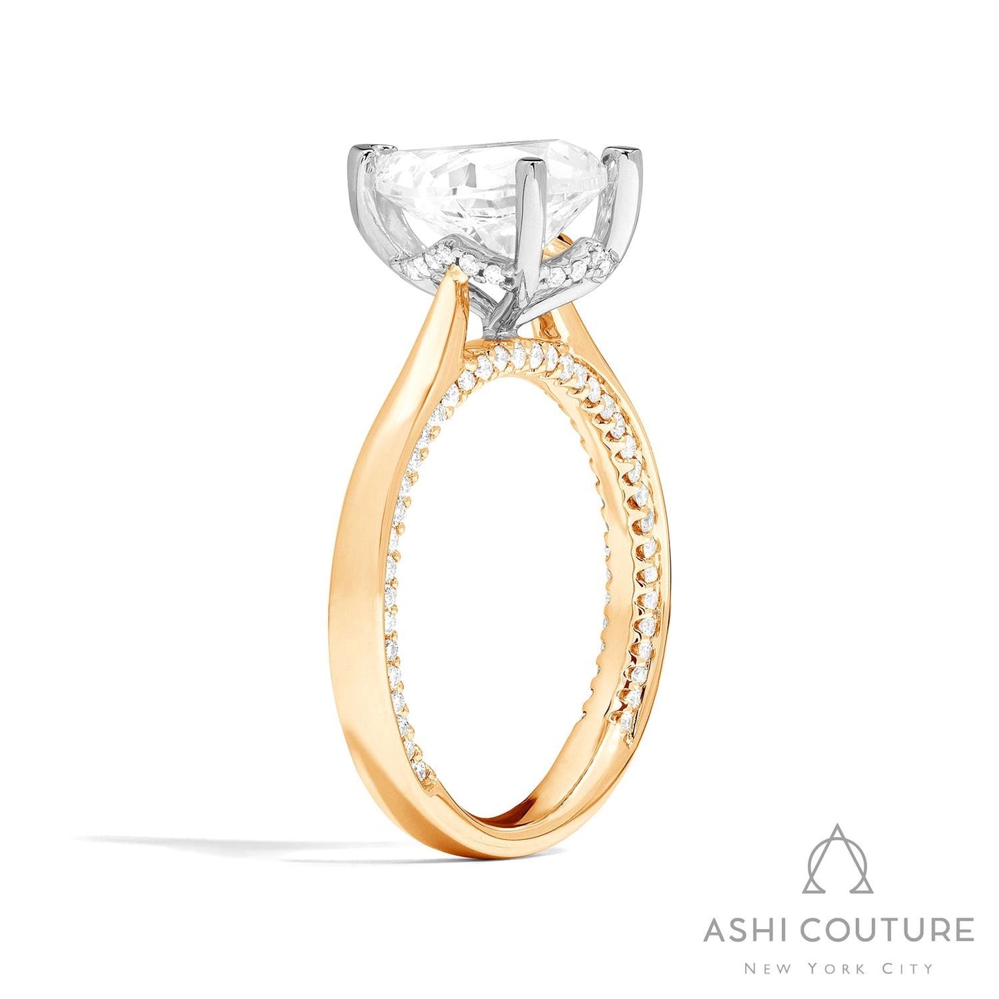 Couture Solitaire Semi-Mount Engagement Ring