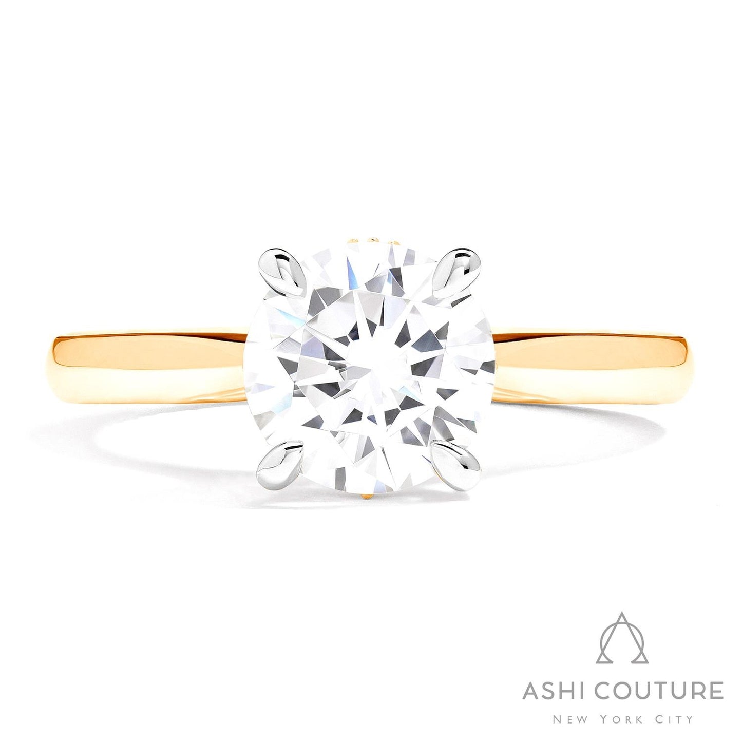 Couture Solitaire Semi-Mount Engagement Ring