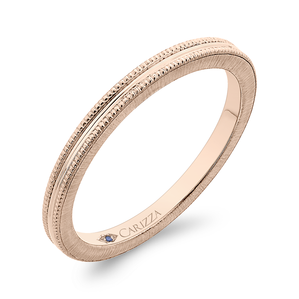 Wedding Band in 14K Rose Gold