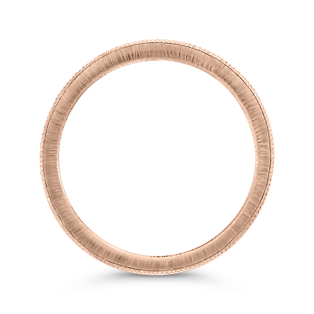 Wedding Band in 14K Rose Gold