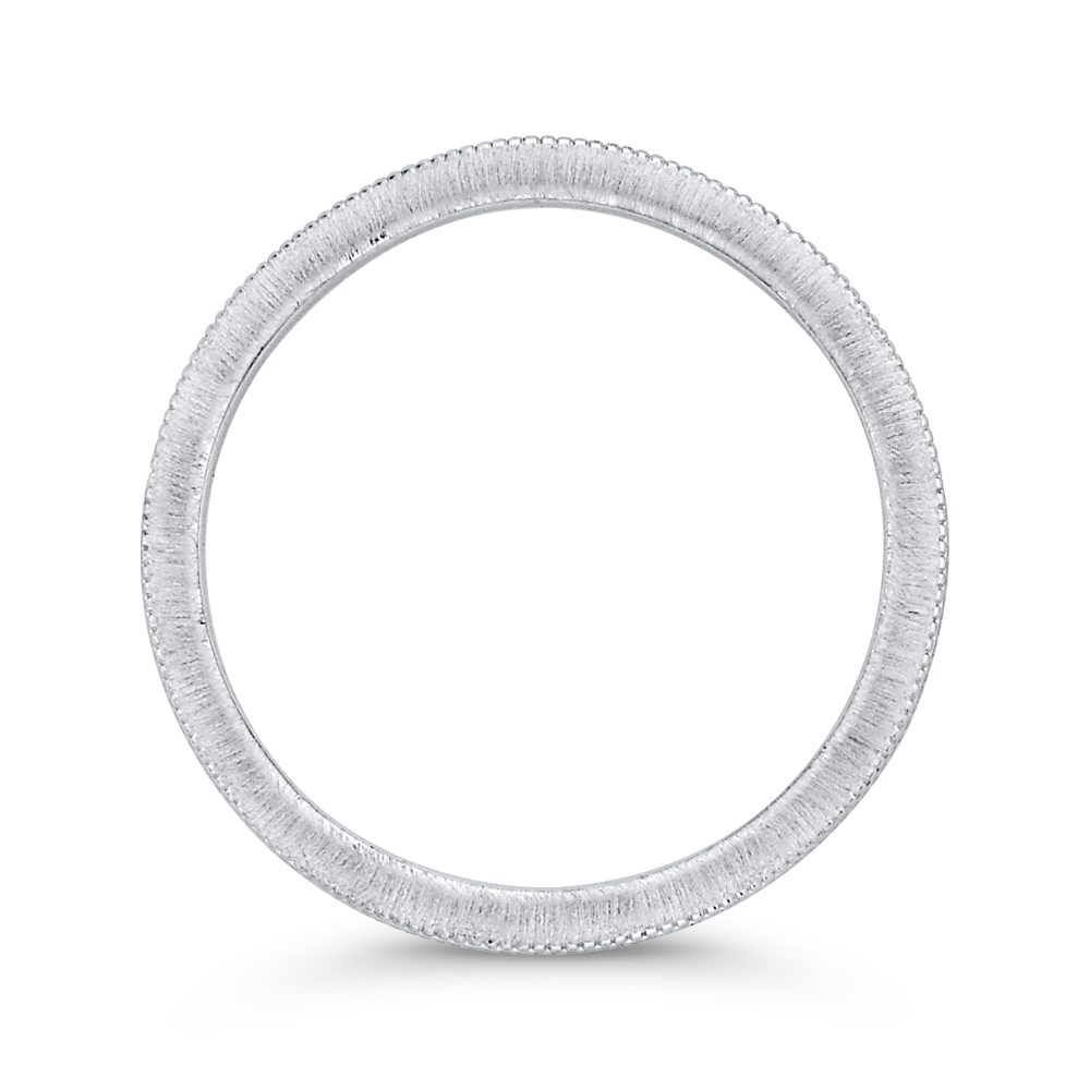 Wedding Band in 14K White Gold