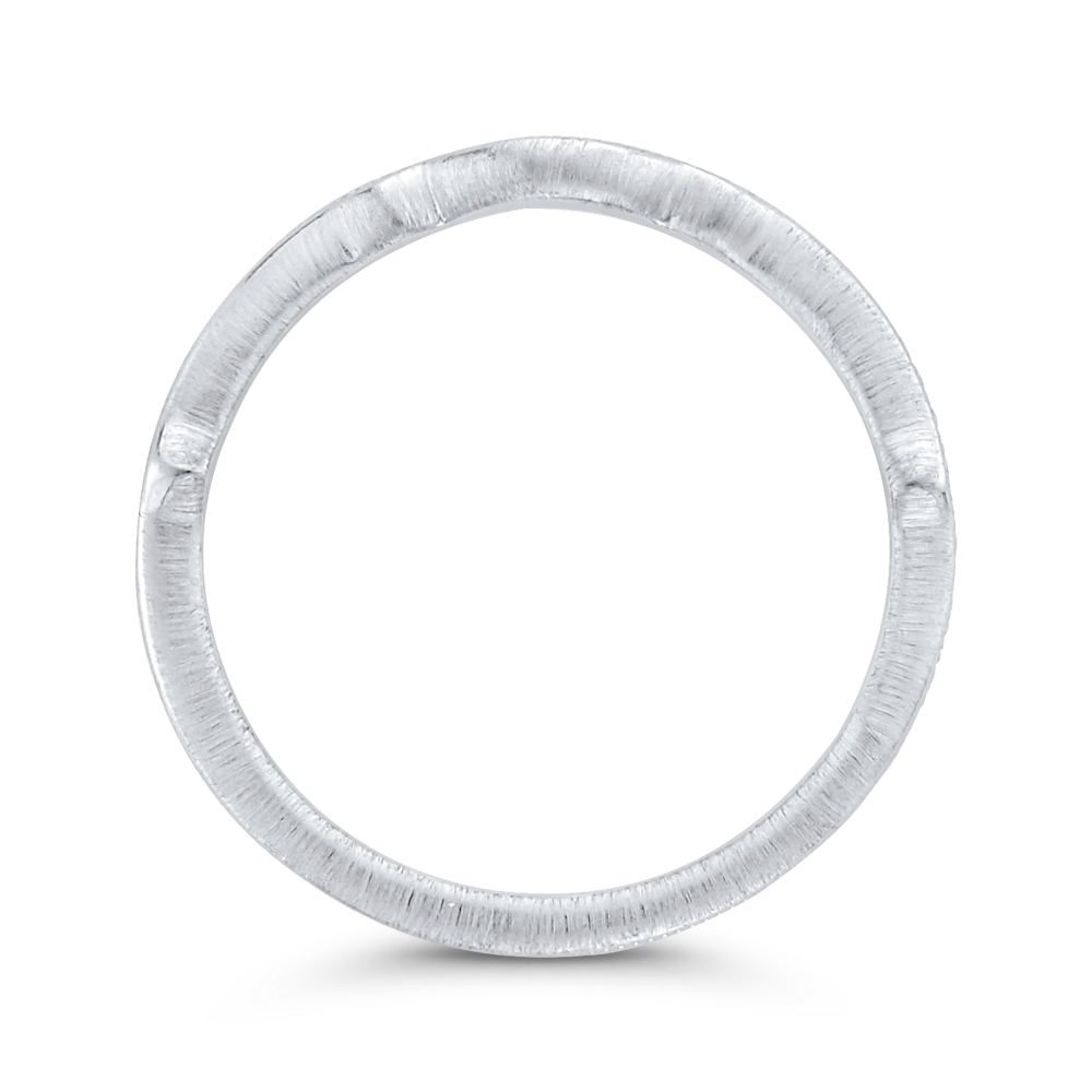 Wedding Band in 14K White Gold