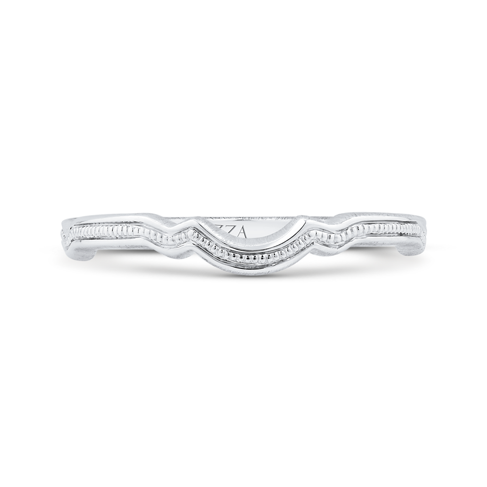 Wedding Band in 14K White Gold