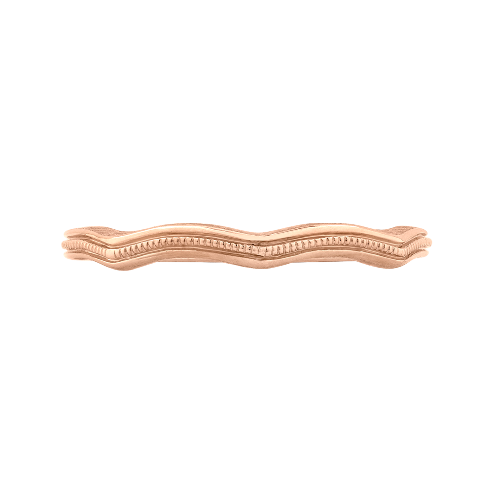 Wedding Band in 14K Rose Gold