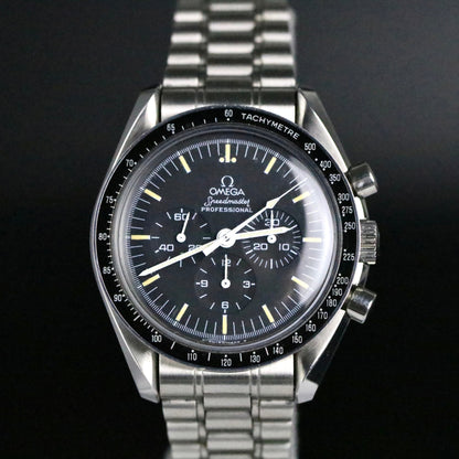 1985 OMEGA ST145.022 Speedmaster Moonwatch "Long R"