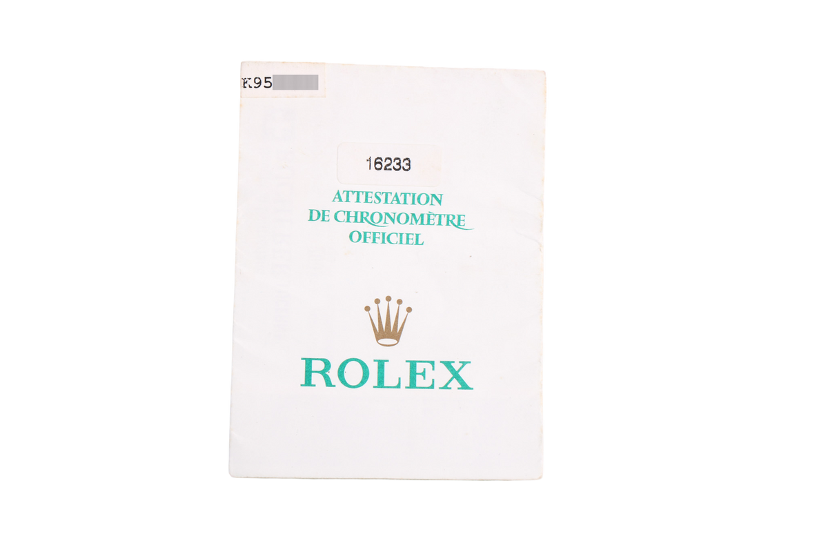 2003 Rolex Datejust 36mm - 16233 (Champagne)