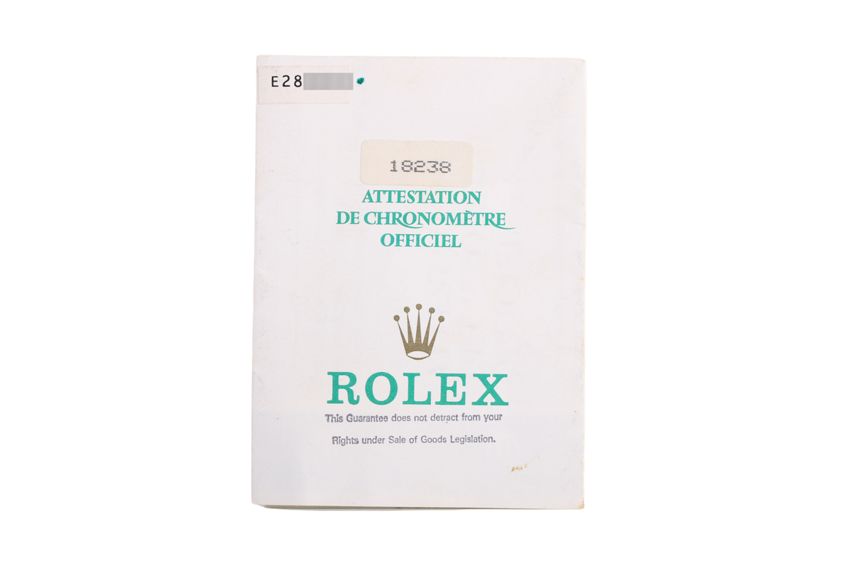 1990 Rolex Day-Date 36mm - 18238 (Factory Champagne Diamond)