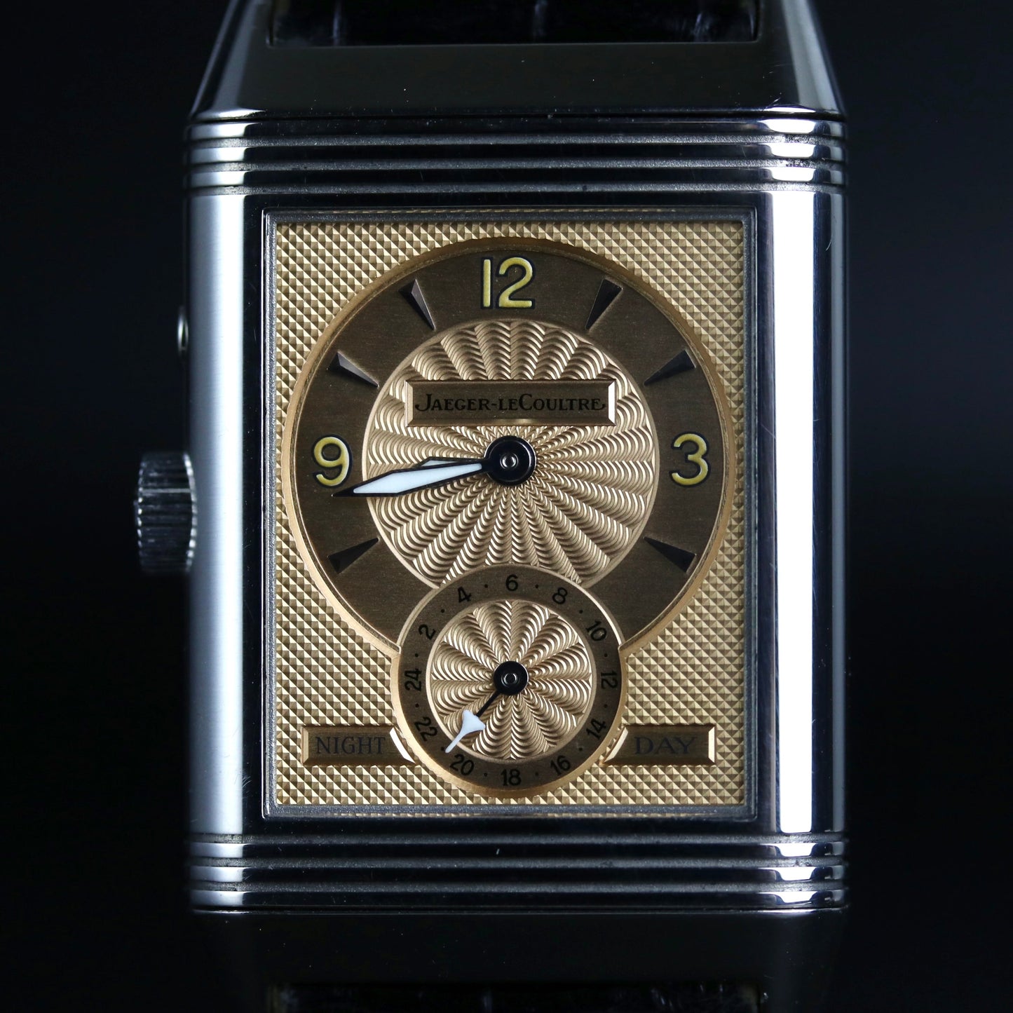 1997 Jaeger-LeCoultre 270.3.54 Reverso Night & Day with Box & Papers