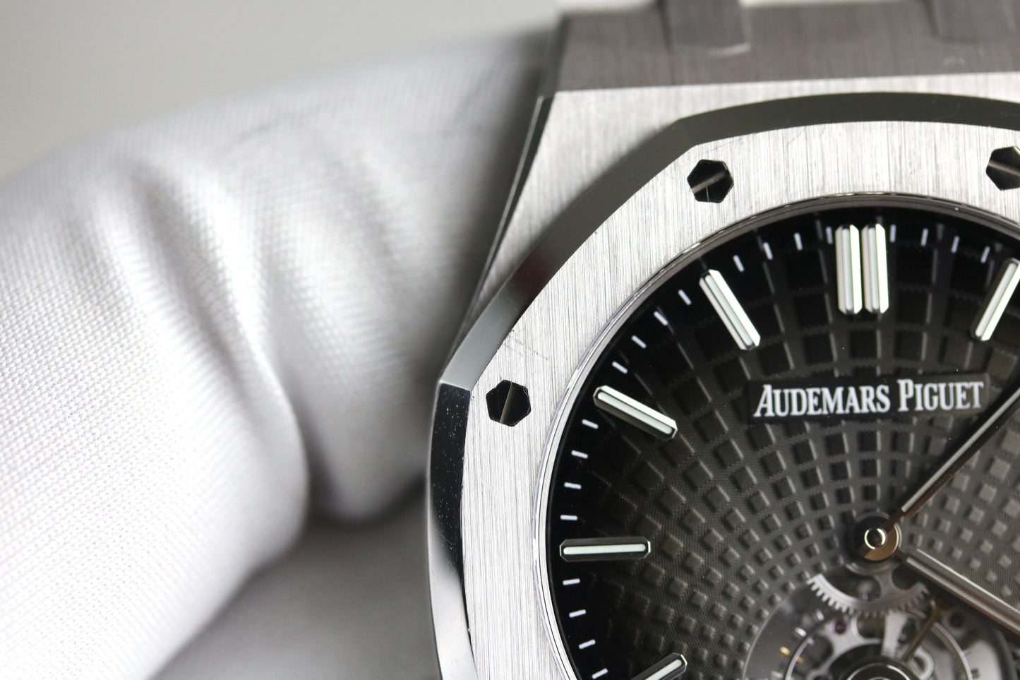 2020 Audemars Piguet 26522BC Royal Oak Tourbillon Extra-Thin 18K White Gold with Box & Papers