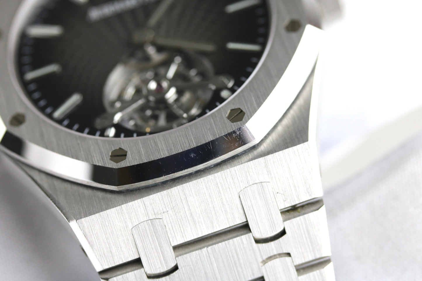 2020 Audemars Piguet 26522BC Royal Oak Tourbillon Extra-Thin 18K White Gold with Box & Papers