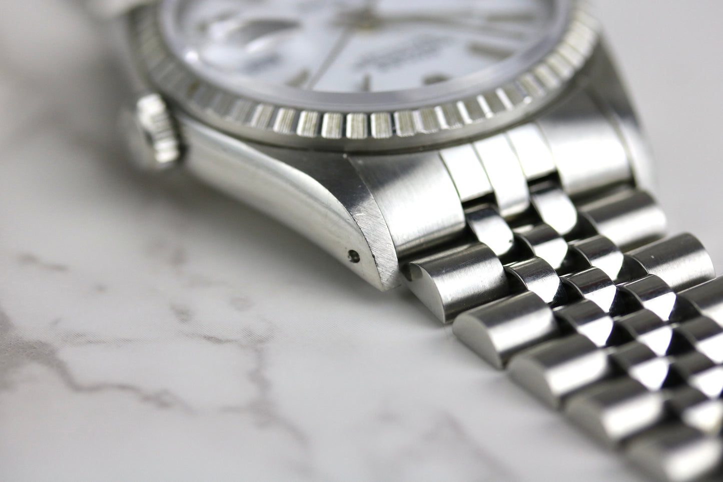 1991 ROLEX 16220 Datejust 36mm Original White Dial