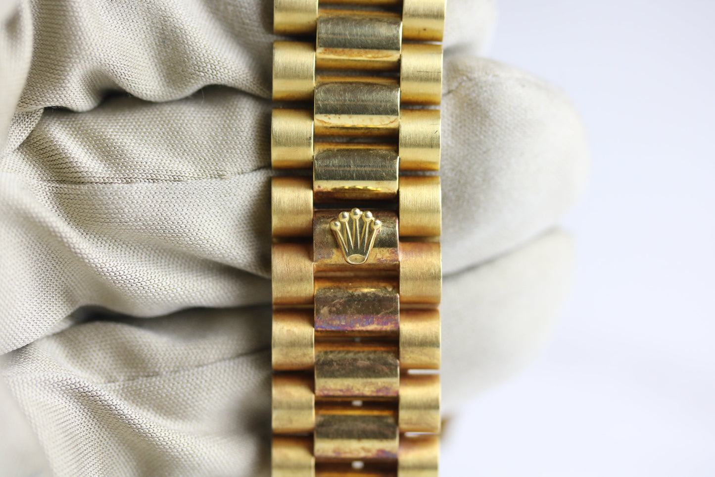 UNPOLISHED 1987 ROLEX 18038 Daydate 36mm Single Quick with Papers